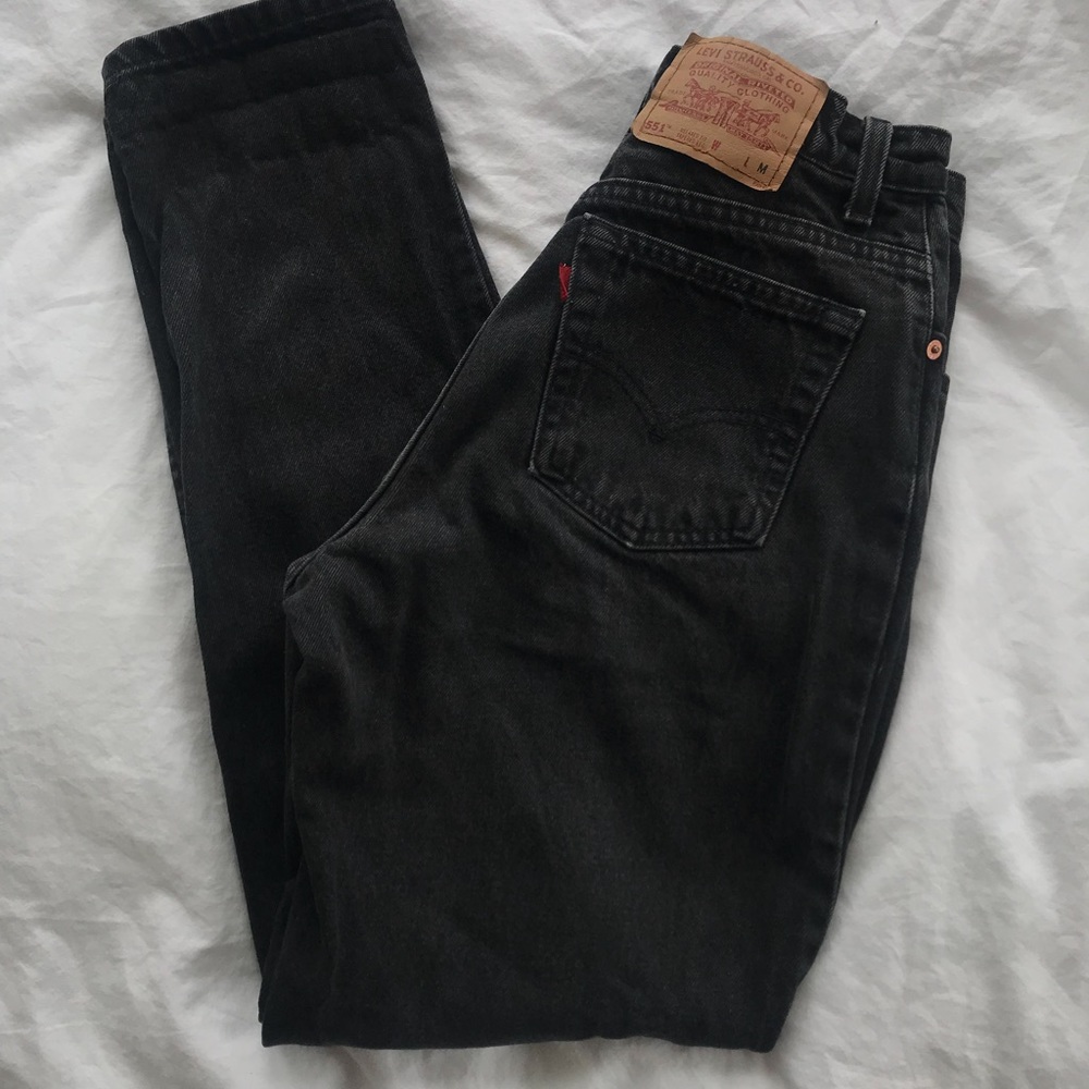 Levi’s black denim